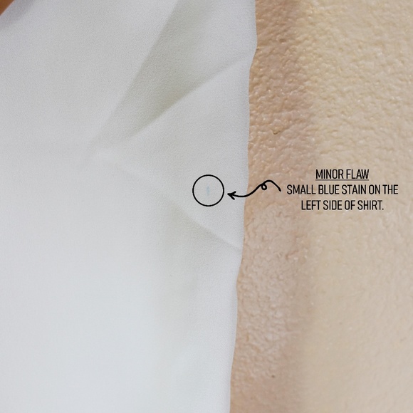 WHITE SLEEVELESS BLOUSE | MEDIUM - Picture 3 of 3